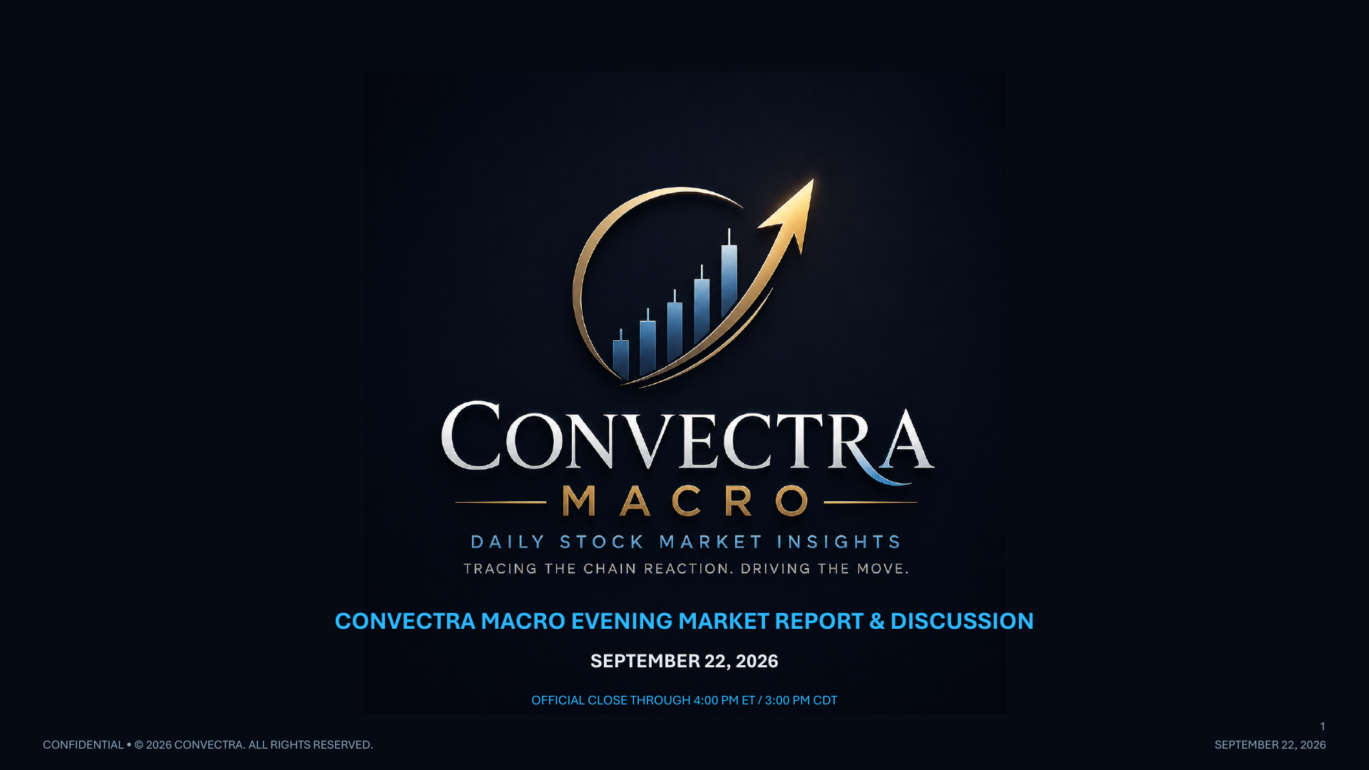Evening Market Report & Discussion page 1